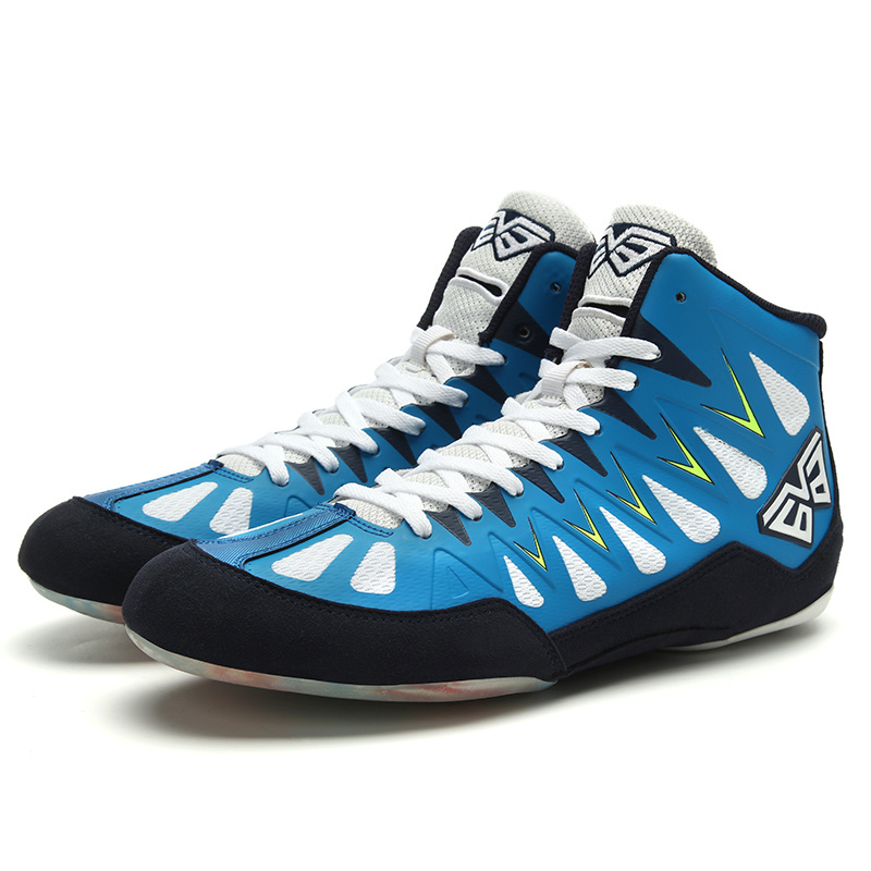 Popular Unisex China made professional sport training sambo wrestling shoes for men women