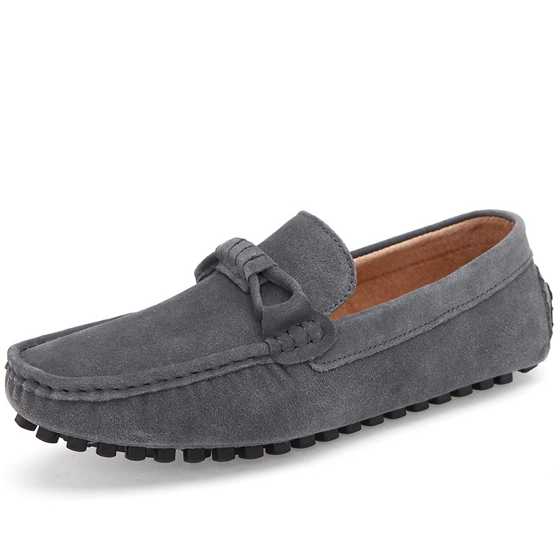 Men Soft Moccasin Driving Loafers Faux suede Leather Boat Shoes casual shoe