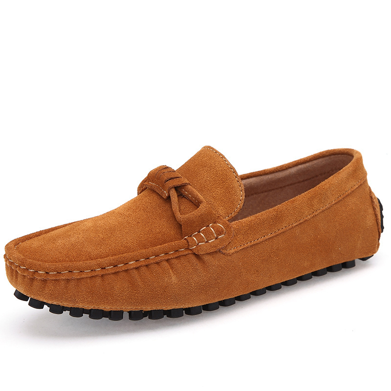 Men Soft Moccasin Driving Loafers Faux suede Leather Boat Shoes casual shoe