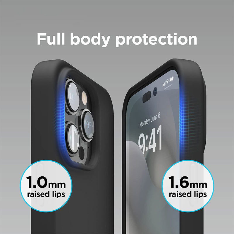 Anti-Scratch Liquid Silicone Case Full Body Protective Cover Shockproof Slim Phone Case Cover for iPhone 12 13 14 Pro Max Cases