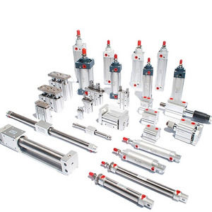 Customized Multiple CM2 Pneumatic Cylinders CDM2B20-50 CDM2B20-40 CYL Stainless Steel Round