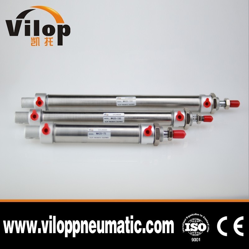 MA/MAC Series Stainless Steel Mini Cylinder Stainless Steel Mini Cylinder MA50-70 MA Round Cylinders