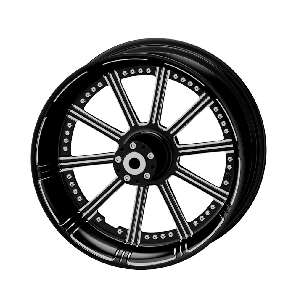 Hot sale motorcycle aluminum alloy wheel scooter rim 8.5*18 inch for Harley Davidson motorcycles after 2008-2019