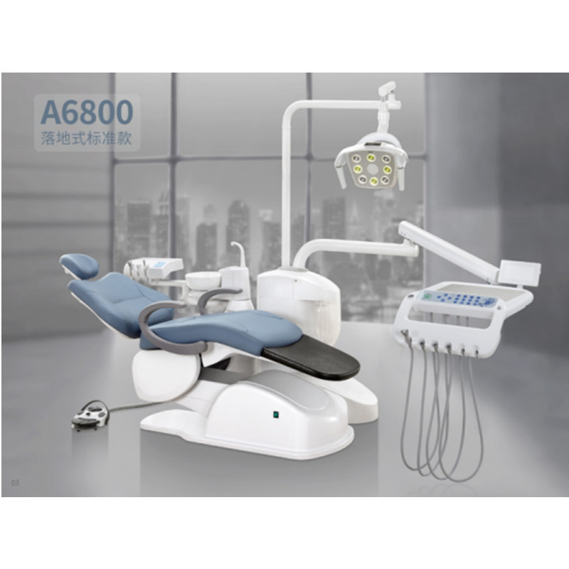 Comfortable, Luxury Multi-Functional, Removable Seat Cushioned Dual Armrest Dental Chair Dental Units