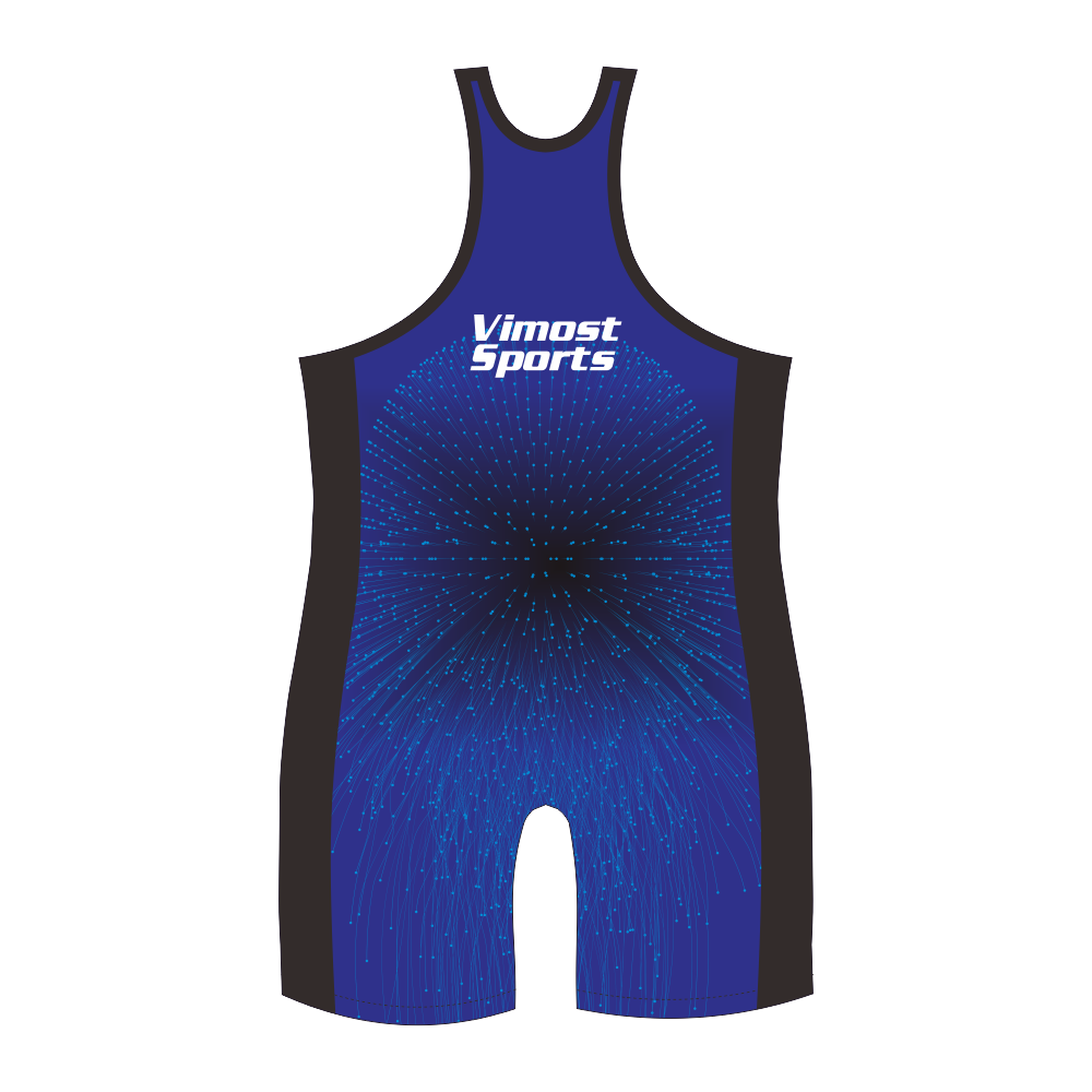 Custom men Fashion wrestling singlet made in China