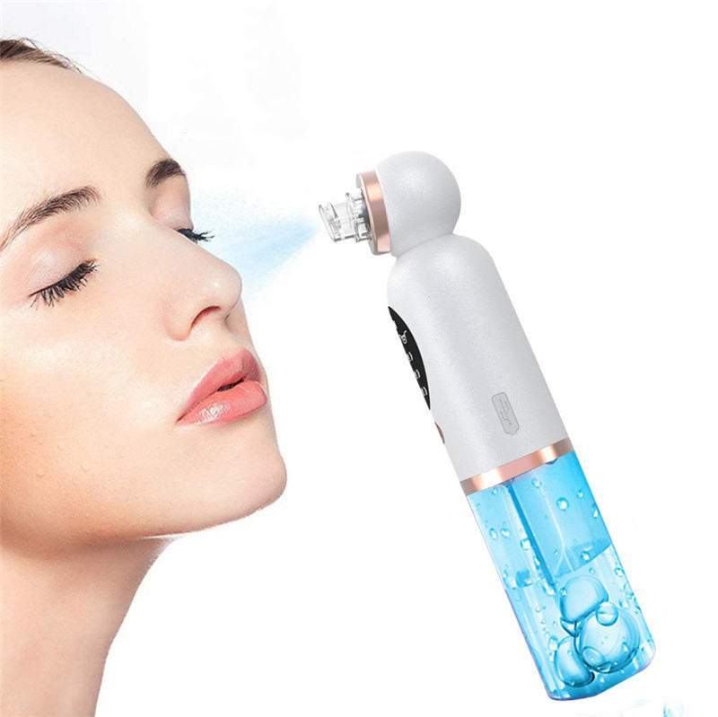 Facial Cleaner Skincare Tools 2024 Skin Care Black Head Removal Machine Small Bubble Electric Face Nose Cleaner