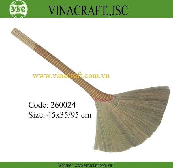 Vietnam grass broom with nice handle