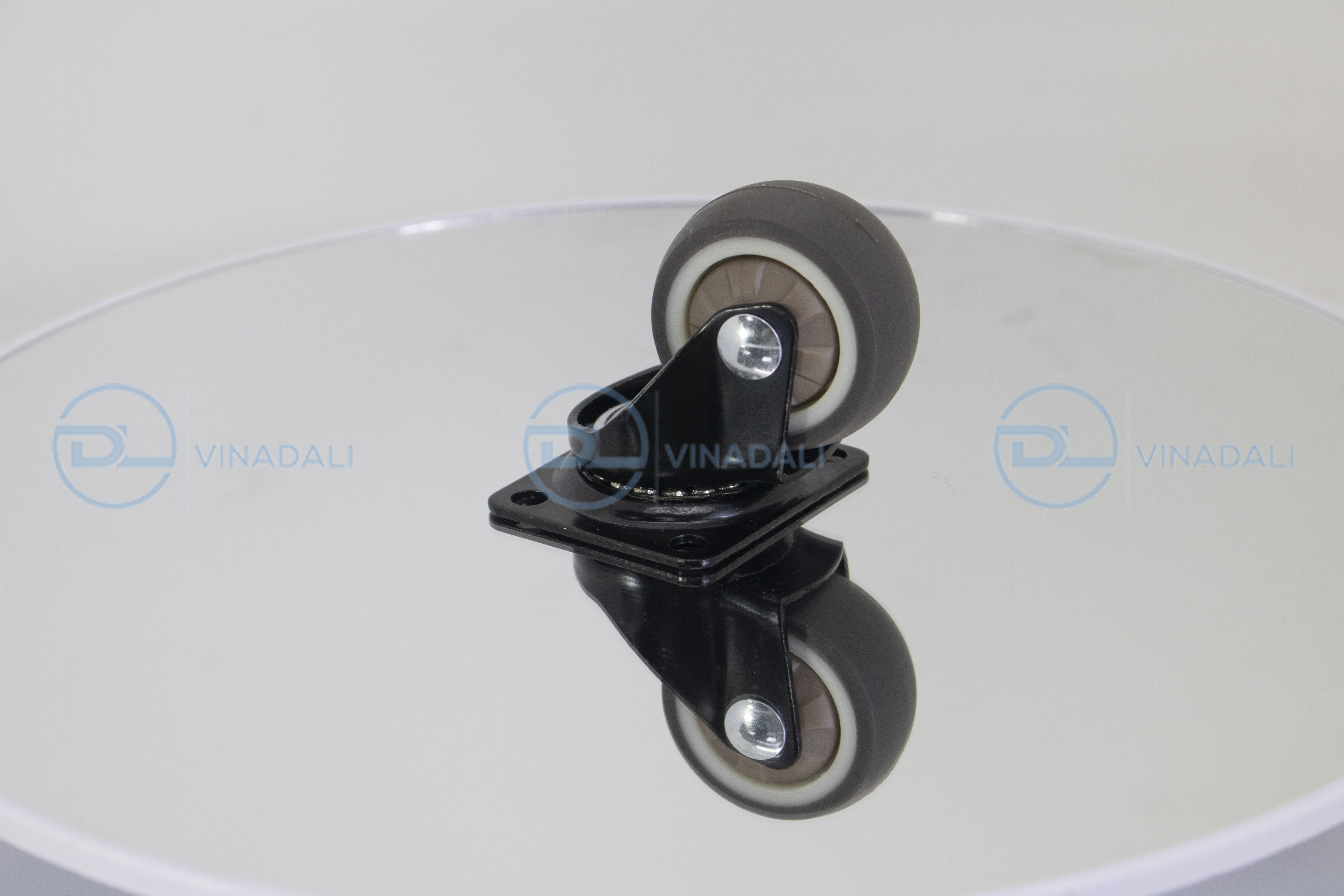 3 Inch Medium Furniture Swivel Caster Wheels Dual Locking Industrial Castor Wheels for Workbench/Dolly/Cart and Furniture