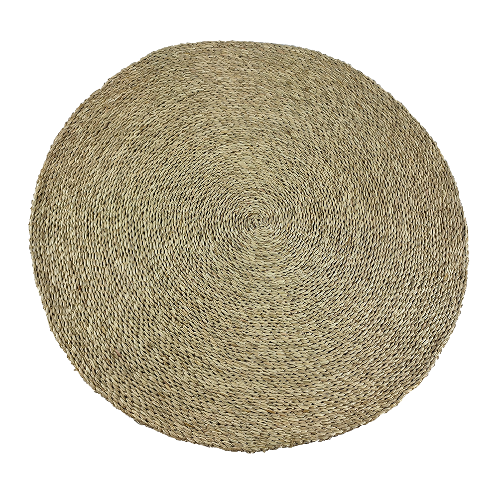 Round Multi Size Round Smooth Rugs Mats Popular Fashionable Handmade Sedge Carpet from Vietnam manufacturer