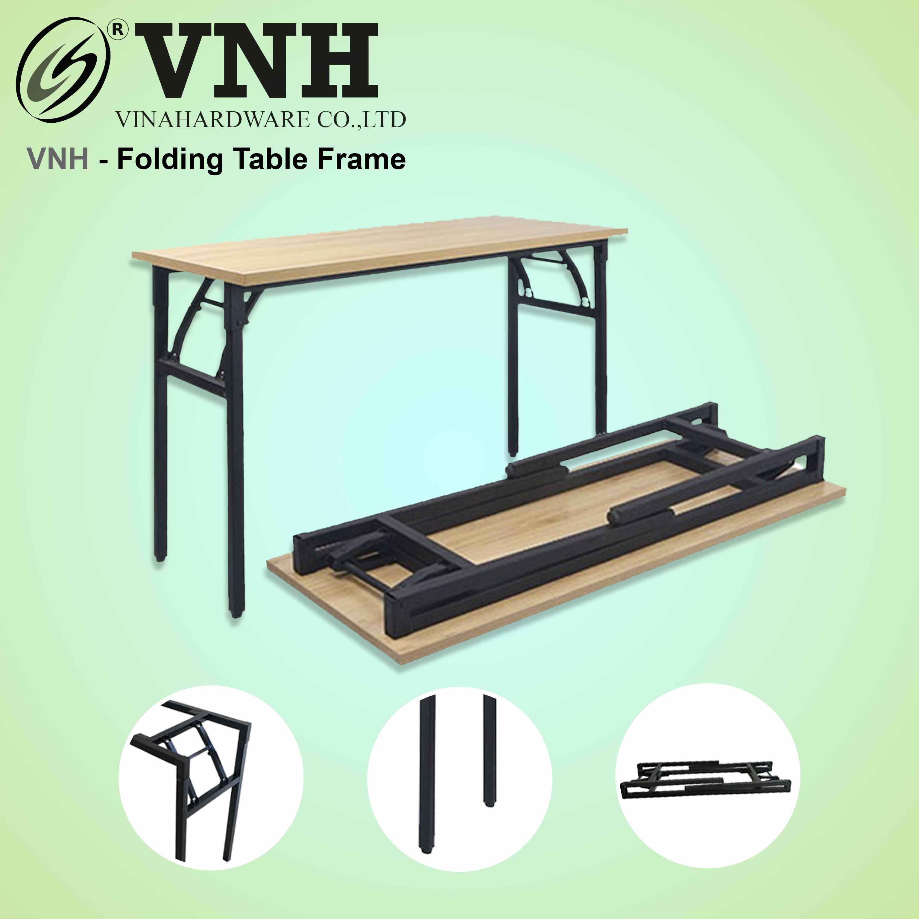 Vinahardware Folding Table Frame, High Quality Vietnam Folding Table, Table Leg Mechanism Made From Vietnam