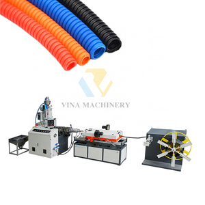 Single/Double Wall Corrugated Hose machine extruder production line