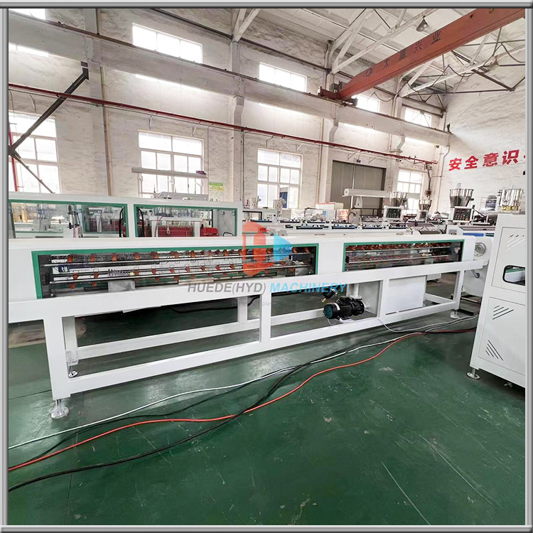 20-63mm PPR HDPE pipe three layer co-extrusion production line/plastic tube making machine