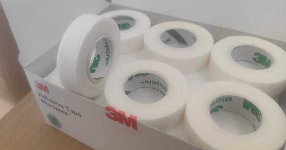 Micropore Surgical Paper Tape 1530 - 1/ 1530 - 2/ 1530 - 3 White Breathable Medical Tape Fast Shipping Always in Stock