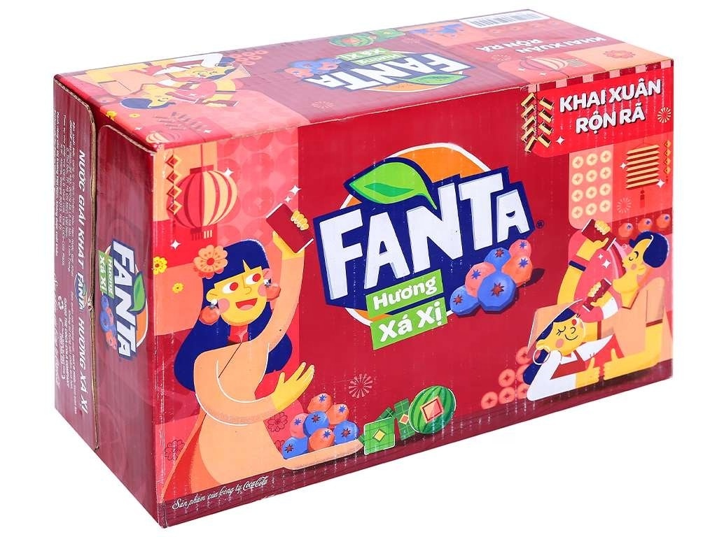 Wholesale Fanta Sarsi soft drink can 320ml x 24