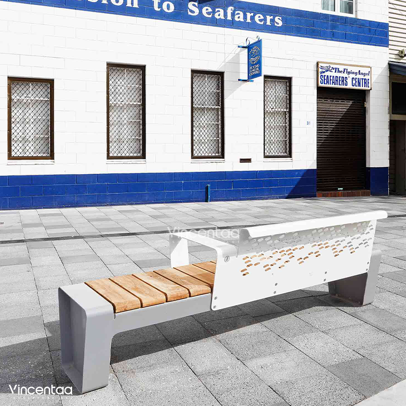 Vincentaa Outdoor Park Benches Are Used To Sell Custom Metal Outdoor Benches