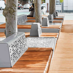 Vincentaa Outdoor Park Benches Are Used To Sell Custom Metal Outdoor Benches