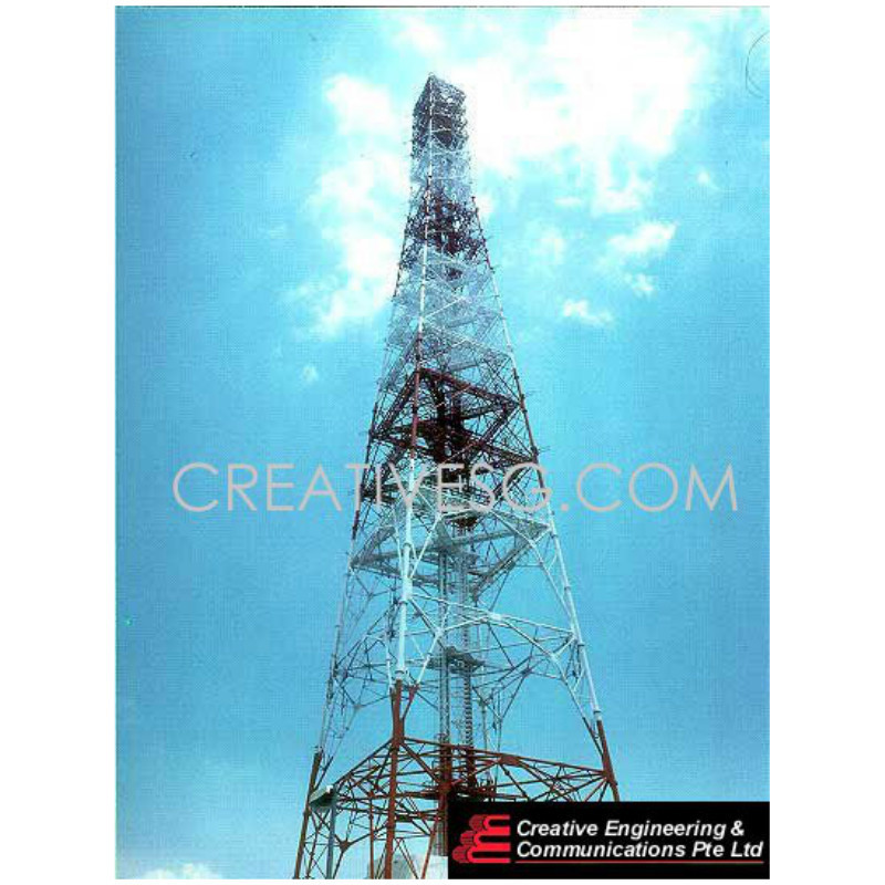 Telecommunication Tower. Micowave Tower. Galvanized tower