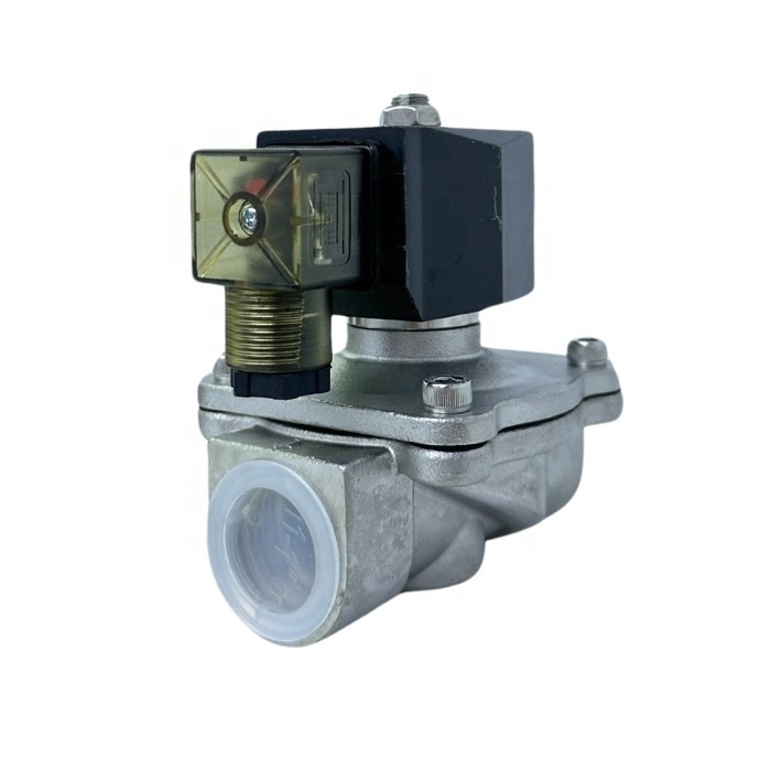 VINCER 2in Thread Stainless steel  direct acting normally close explosion proof gas water oil solenoid valve