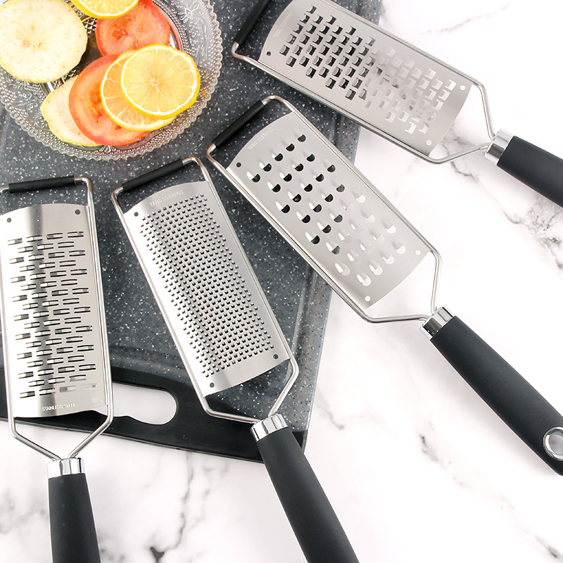 good quality Kitchen food Grater Stainless steel  Gadgets Ginger lemon chocolate cheese slicer