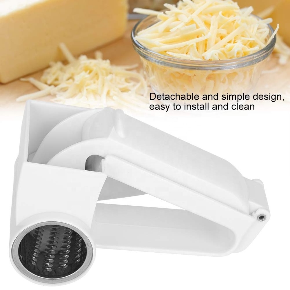 Hot Selling Existing Professional Multi Purpose White Manual PS Rotary Cheese Grater