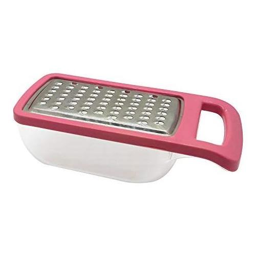 Factory Direct Supply Hot selling   Mini Plastic Cheese Grater  vegetables   Grater  with tray