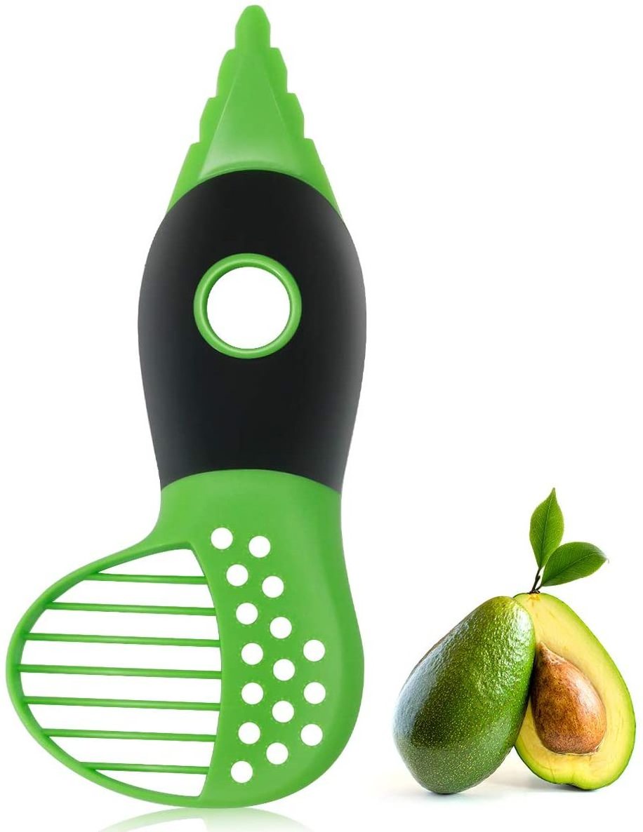 Existing  High Quality Plastic Multifunctional 3 in 1 Avocado Slicer