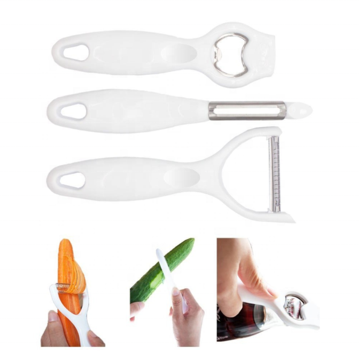 Multifunctional 360 Degree 3 Set Rotary Carrot Potato vegetable Peeler