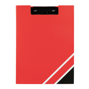 Custom A4/Letter Size PP Plastic Metal Document Storage Double-side Clip Board Foldable Folder Clipboard