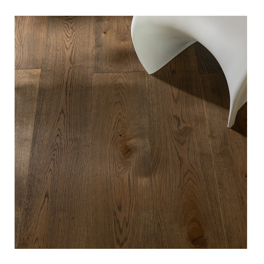 12mm 14mm 15mm 18mm Wire Brushed European Oak Engineered Wood Flooring