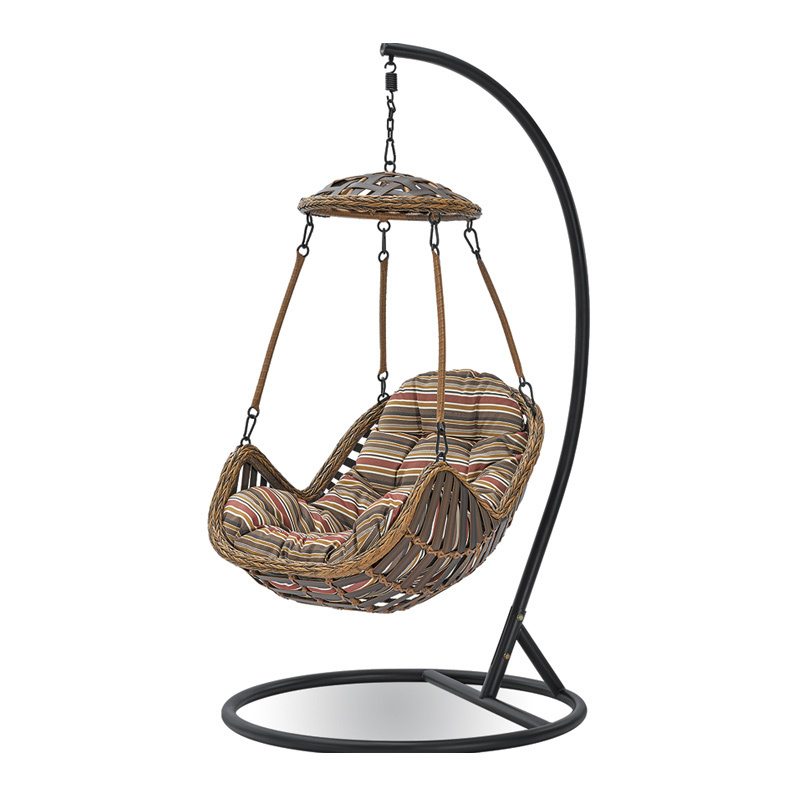 on sale  luxury patio balcony garden deck home terrace outdoor rattan wicker swing hanging hammock basket chair egg chair