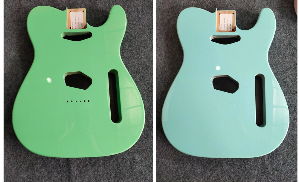 Wholesale upgrade alder finished electric guitar body with DIY kit custom blank TL electric guitar body