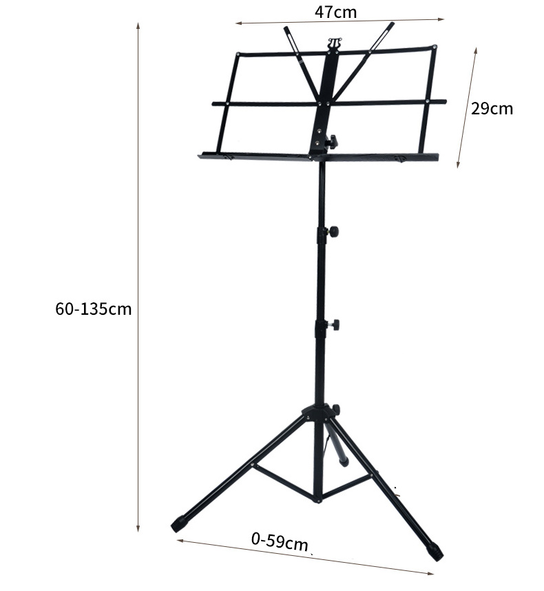 wholesale music instrument stand, small music book stand PF-A10