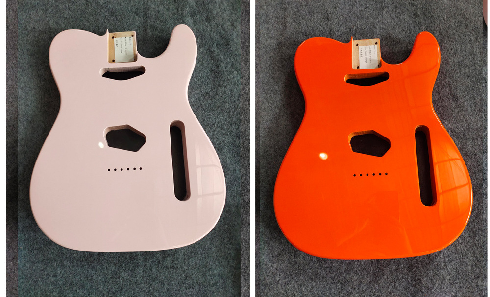 Wholesale upgrade alder finished electric guitar body with DIY kit custom blank TL electric guitar body