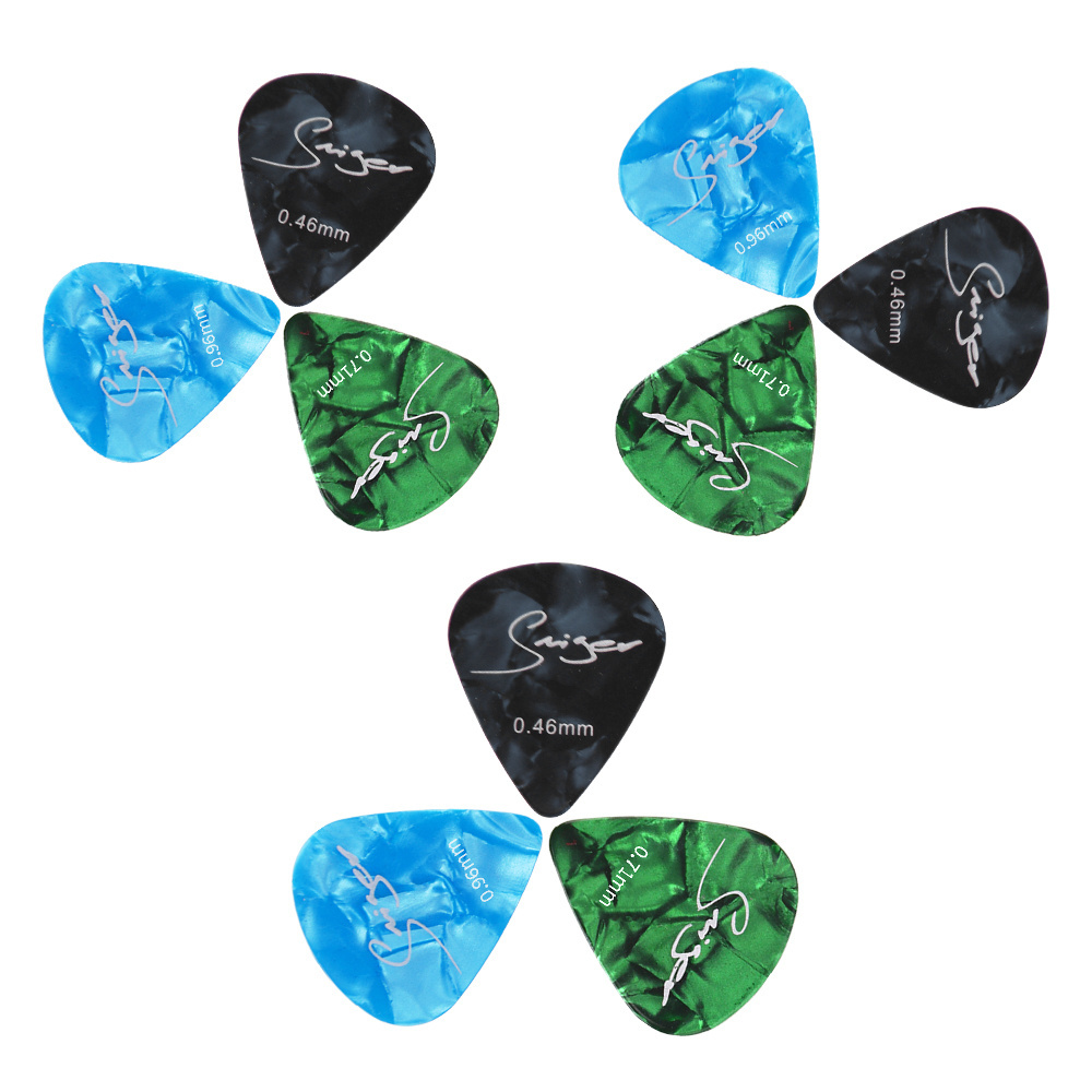 Premium Celluloid Guitar Picks Classic factory price custom brand low celluloid guitar pick plectrum thin medium heavy