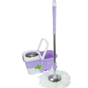 Spinning Mop 360 Rotating Magic Mop with Bucket Inox Spin Basket with Wheels Kit Floor Cleaner Set