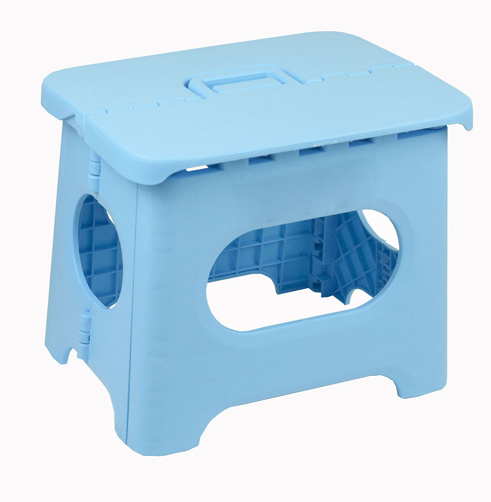 Step Stool for Kid folding stool for Toddler Plastic Foldable Chair for Kids Bedroom Furniture 8 inch Lightweight Portable Stool