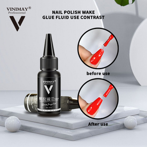 VINIMAY nail polish uv gel factory wholesale New Wake up liquid Nail Polish Glue