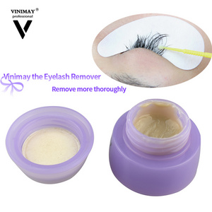 Vinimay Private Label Eyelash Cream Remover, Wholesale Eyelash Extension Remover Cream, Custom Packaging Glue Remover Eyelash