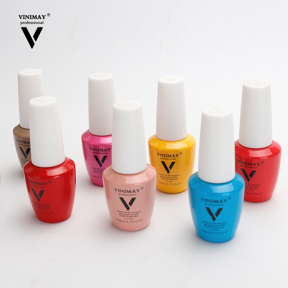 VINIMAY Gel Nail Polish Gelpolish Gel Varnis Gellak Varnish Primer Set Soak Off opies UV Gel Polish Nail Art Salon 15ML