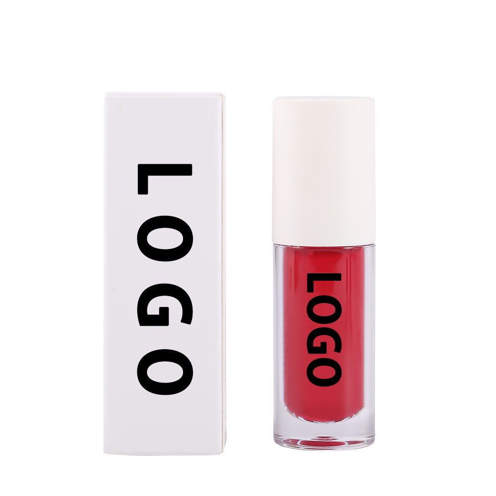 Korean Cosmetics Lips Makeup Products Maquillaje Custom Logo Long Lasting Waterproof Red Pink Matte Liquid Lipstick