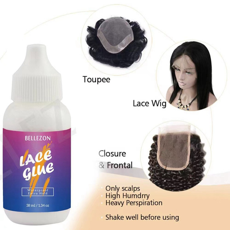 2024 New Arrival strong hold glue lace wig 38ml adhesive waterproof lace bonding glue