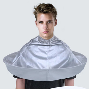 2024 Barber accessories Hairdressing Salon Gown Haircut Hairdresser Cloak Hair Cutting Capes Umbrella for Adult/Kids