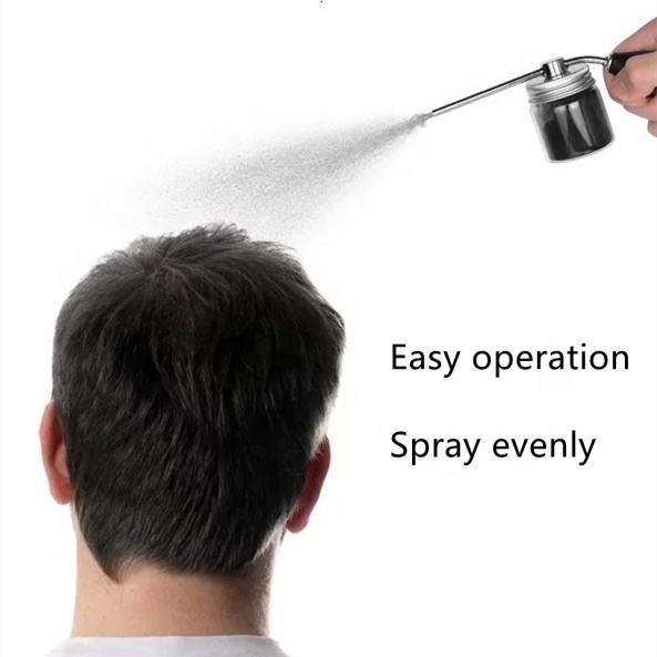 Hot selling Spray Applicator Hair Fibers One-Handed Applicator Atomizer Bottle