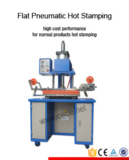 automatic wood/ leather logo embossing machine