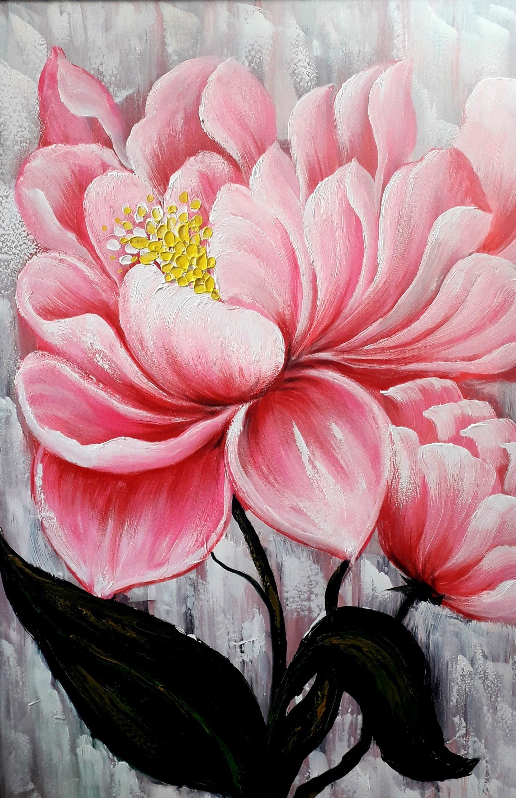 Paintings And Wall Arts Classic Modern Style Oil Paint Home Decor Size Customization Flower Painting Vietnam