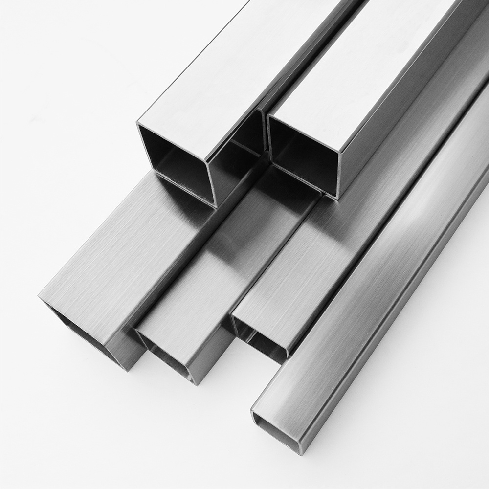 AISI 201 316 304 304l 316l  Stainless Steel Welded Tube Rectangular Stainless Steel  Pipe for Furniture