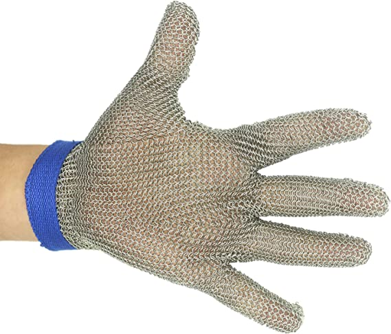 Stainless Steel Chain Mail Mesh Gloves For Butcher Workman Protect Hands From Knife Glove