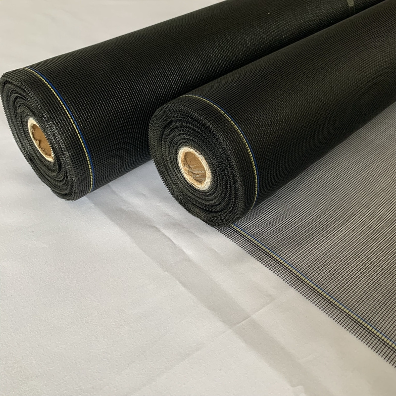 Manufacturer black 18X16 mesh swimming pool screening fly mesh fiberglass insect window screen for window and doors