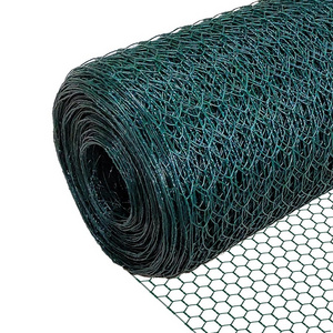 Factory direct high quality pvc coated hexagonal wire mesh low price hexagonal poultry farm mesh netting