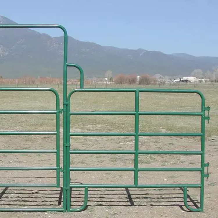 16 foot galvanized steel farm fence panel/cattle livestock